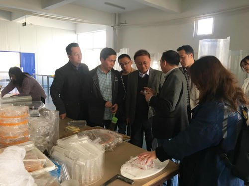 市科協(xié)莊文輝副主席率展區(qū)改造小組赴合肥展品公司考察
