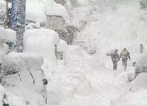 雪中的南京科技館,雪中的你們