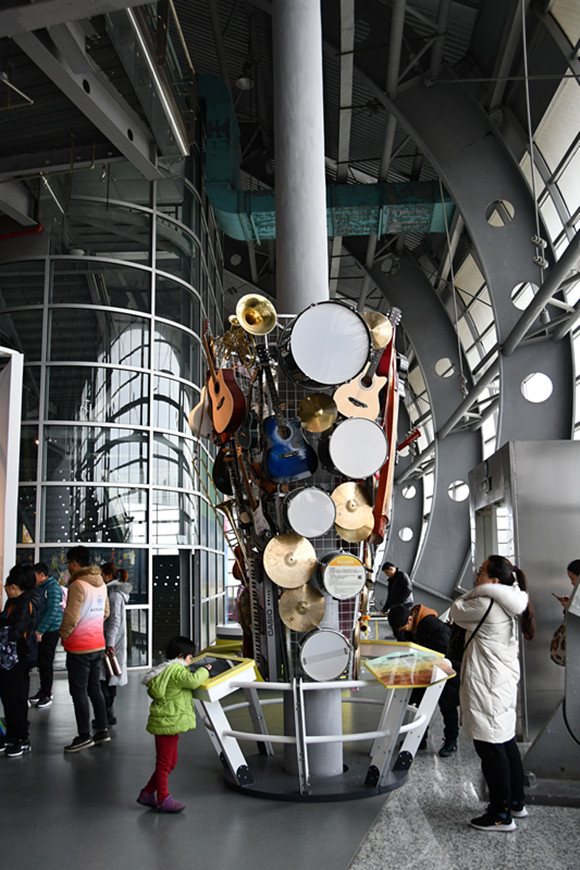 一樓：“基礎(chǔ)科學(xué)”和“少兒科普”