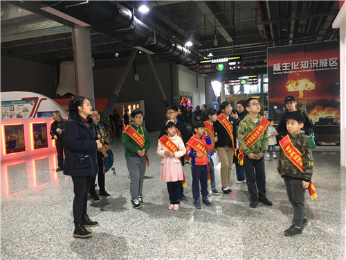 南京科技館科普傳播小使者清明假期培訓忙