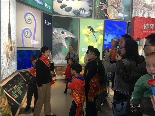 南京科技館科普傳播小使者清明假期培訓忙