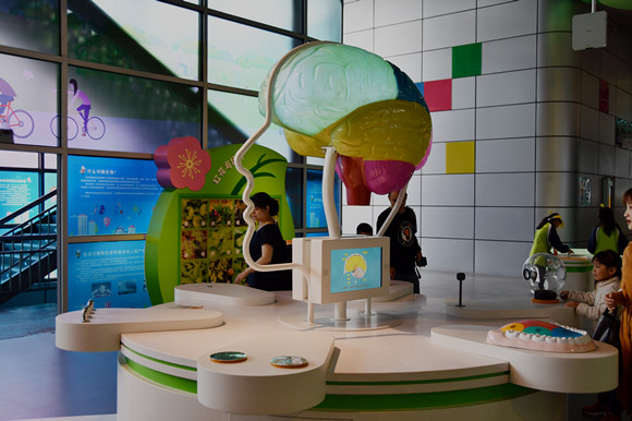 一樓：“基礎(chǔ)科學(xué)”和“少兒科普”