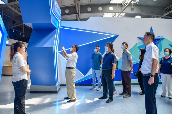 中國科協(xié)領導蒞臨南京科技館調研考察工作